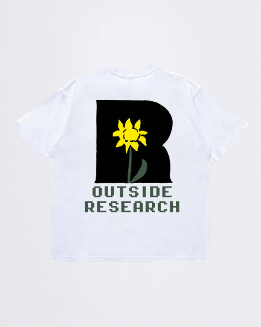 RETA GLOBAL - FLORA VERTICAL - WHITE TEE