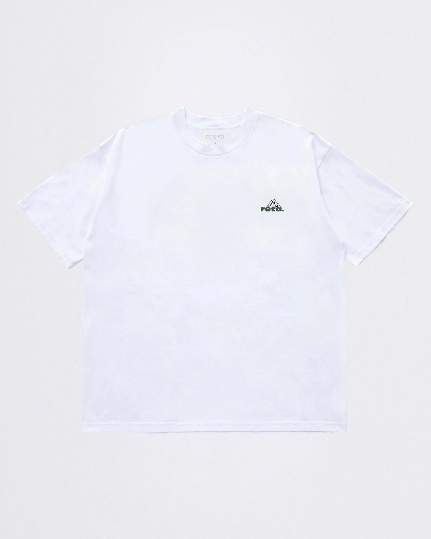 RETA GLOBAL - FLORA VERTICAL - WHITE TEE