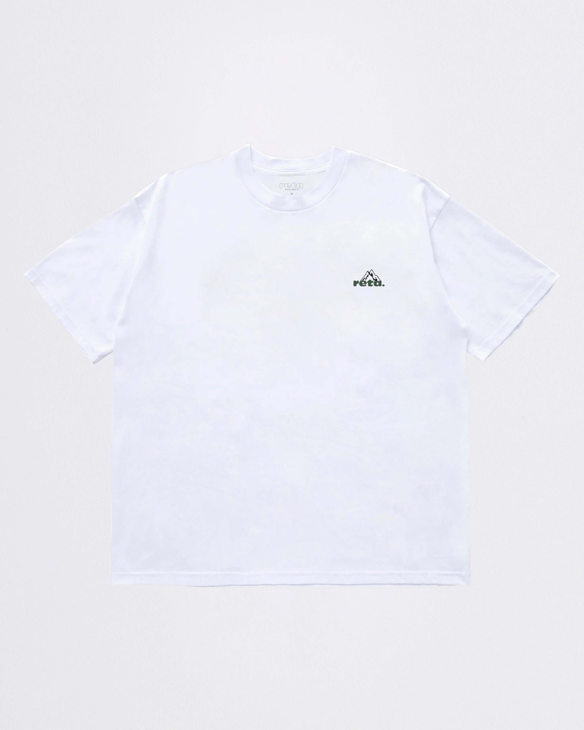 RETA GLOBAL - FLORA VERTICAL - WHITE TEE