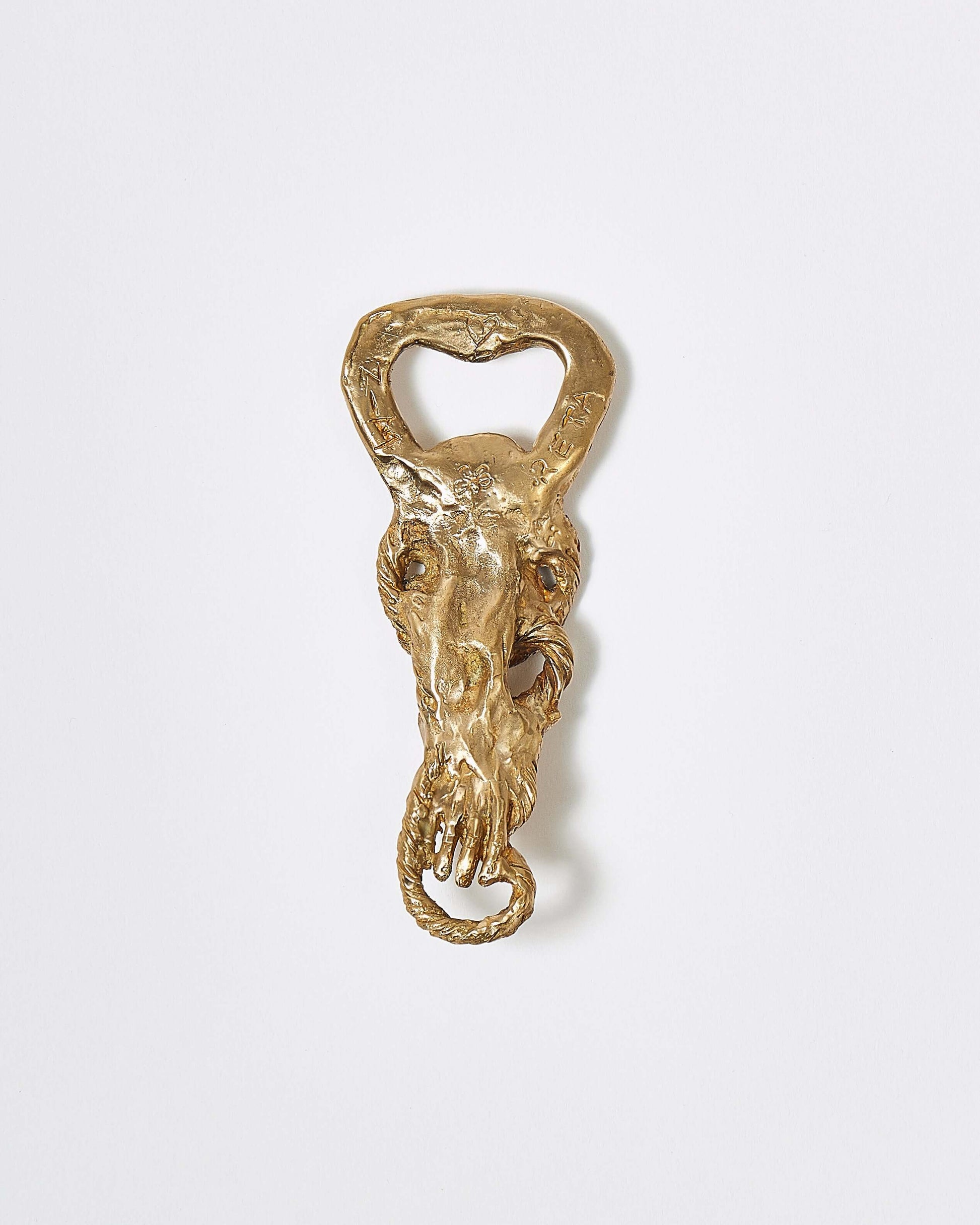 RETA GLOBAL - FLOWER BRONZE BOTTLE OPENER