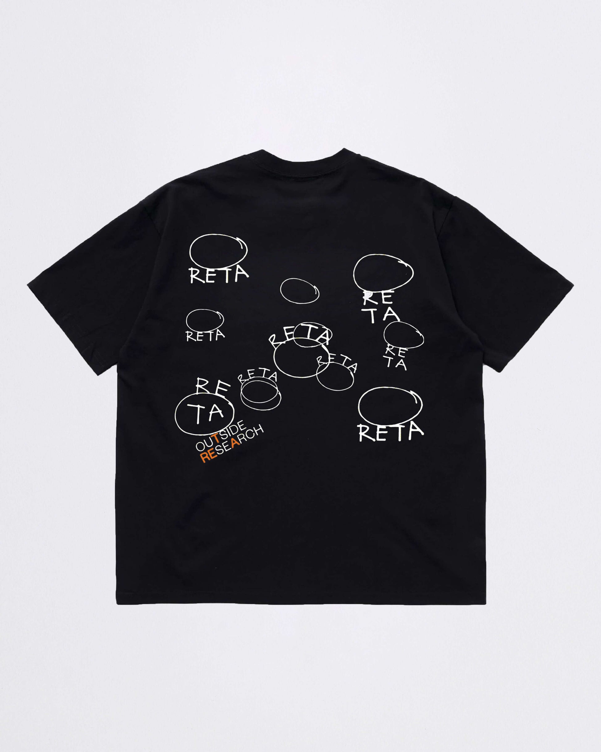 RETA GLOBAL - GLOBAL - BLACK TEE