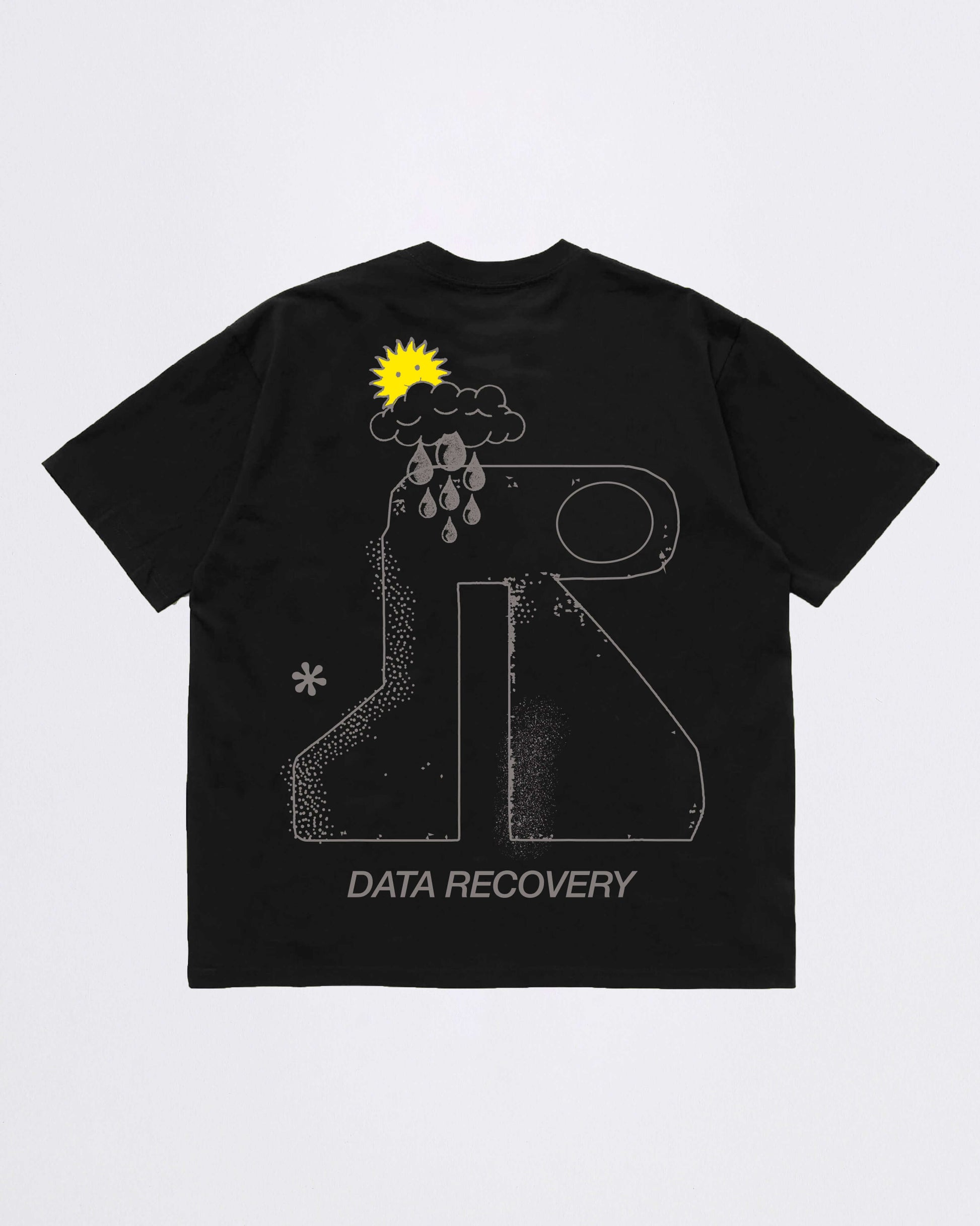 RETA GLOBAL - RECOVERY ROCK - BLACK TEE