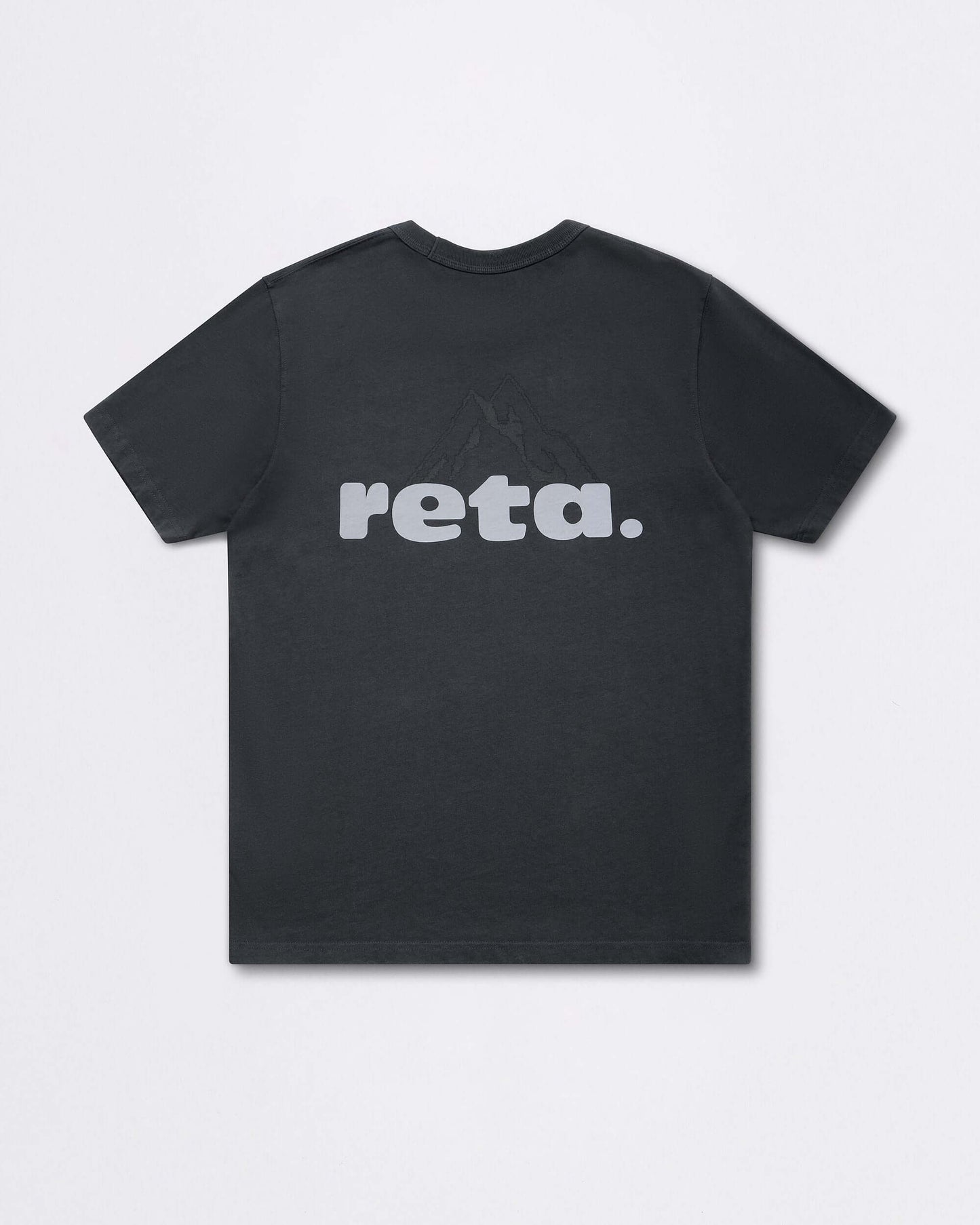 RETA GLOBAL - SUMMIT LOGO - CEMENT GREY TEE 